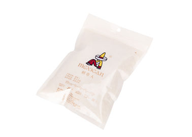 China PE Laminated Custom Printed Bags With Zip Lock High Strength Moisture Proof supplier