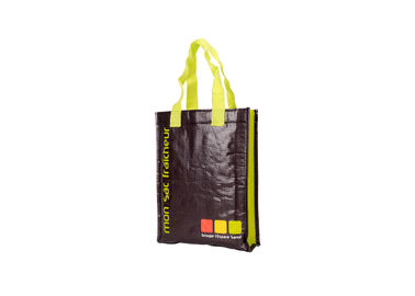 China Eco Friendly Colorful Non Woven Shopping Bags With Bopp Laminated Film Material supplier