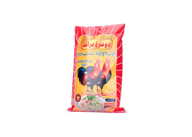 China Red Rice Packaging Bags Thai Frangrant Rice PP Woven Sacks Bopp Film Printing supplier