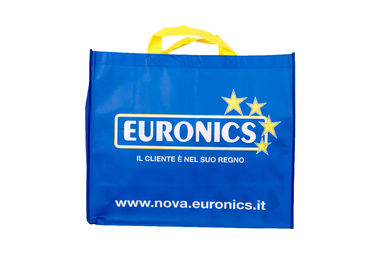 China Custom Printed Non Woven Shopping Bags For Promotional / Grocery / Retail supplier