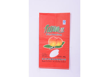 China Eco Friendly Stand Up Pouches With Window , Flexible Bopp Laminated Plastic Woven Bags supplier