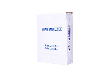 China Kraft Paper Woven Valve Sealed Bags With Polypropylene Laminated 25kg Load Weight supplier