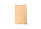 Single / Double Stitched Laminated Plastic Cement Paper Bag , Heat Seal Paper Bags supplier
