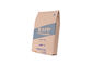 Pp Woven Plastic Compound Stand Up Food Pouches , white / brown Custom Kraft Paper Bags supplier