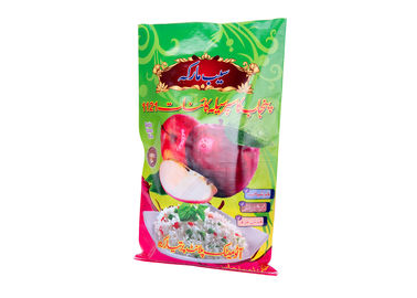 China Plastic Color Printing Rice Packaging Bag BOPP Lamination pp Woven Bag supplier