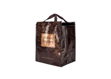 China Supermarket / Promotional Non Woven Eco Bag With Handles Square Bottom Durable supplier
