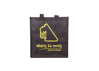 China Supermarket Non Woven Shopping Bags With Polypropylene Material Custom Color / Size supplier