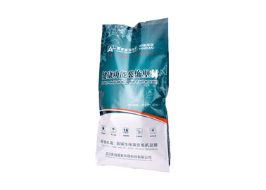 China Building Material Packaging Custom Printed Bags Recycle PP Woven Sack with Heat Sealing Bottom supplier