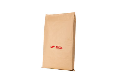 China PP Polypropylene Woven Plastic Laminated Kraft Paper Pouches Custom Printed supplier