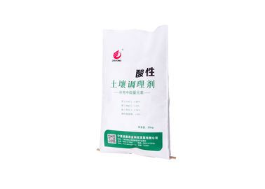 China Side Gusset Pp Woven Laminated Plastic Paper Bag With Anti Slip / Plain Surface supplier