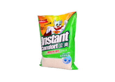 Industrial Printable Poly Weave Bags , Transparent Heavy Duty Polythene Sacks supplier