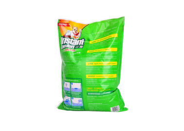 Industrial Printable Poly Weave Bags , Transparent Heavy Duty Polythene Sacks supplier