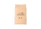 Sewn / Block Bottom Heavy Duty Brown Paper Bags For Chemicals / Food Materials Packing supplier