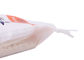 White Plastic Rice Packing Bag , PP Woven / Non Woven Fabric Coated Food Packaging Bags With Handle supplier