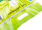 Eco Friendly Food Grade Die Cut Handle Plastic Bags , Plastic Food Packaging Bags High Tensile Strength supplier