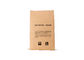 Pp Laminated Kraft Paper Food Packaging Bags With Single / Double Stitched supplier