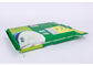 Safe Rice Packaging Bags with Handle PP Bopp Material 10kg 58 cm * 36 cm Size supplier