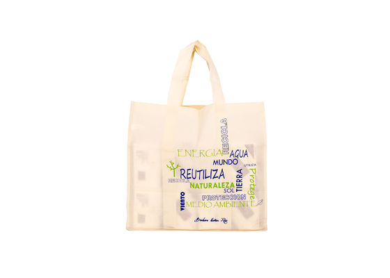 Custom Printed Reusable Grocery Bags Wholesale With Woven Cloth Material