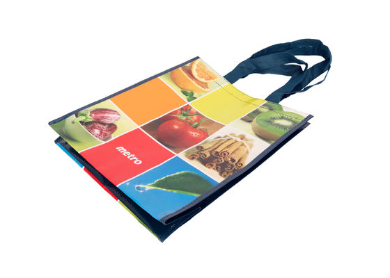 Non Woven Polypropylene Fabric Plastic Shopping Bags , Non Woven Reusable Bags